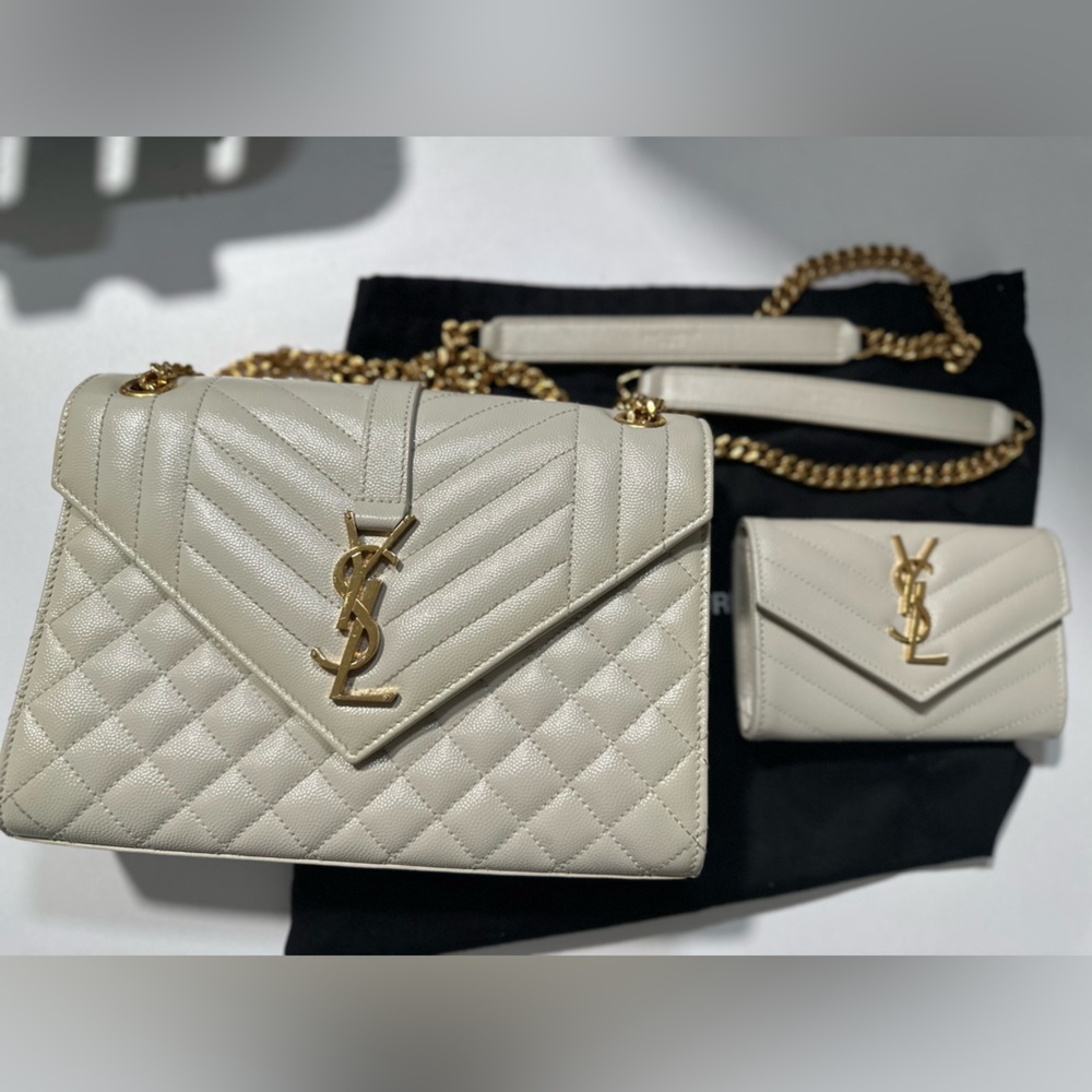 YSL handbag with wallet (can provide receipt proof)